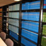 Law firm library book storage shelving