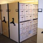 Legal record box storage compact system