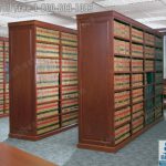 Legal library wood end panel wood clad trim bookcases