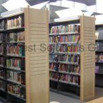Library book shelving racks furniture