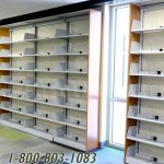 Library cantilever storage shelving seattle bellevue everett