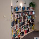 Library display shelving public community book storage