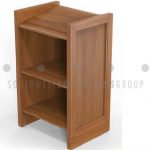 Library furniture classroom lectern wood sloped top