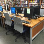 Library public school university makerspace desk