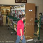 Library shelving mover relocation carpet replacement