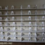 Library shelving stationary and mobile storage