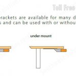 Library stack lighting mounting options brackets shelving libraries light