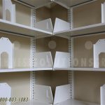 Library stationary and mobile storage shelving