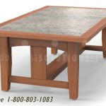 Library study table wood furniture