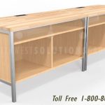 Library table counter furniture system