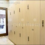 Lockable cabinet space temporary secure storage
