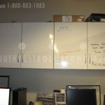 Locker room whiteboard cabinets university athletics