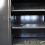 Locking all welded industrial equipment cabinet