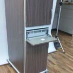 Locking medication hospital supply cabinet cart