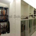 Long arm racks cabinets weapon shelving evi paq rifle boxes