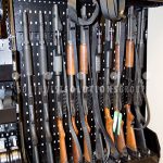 Long gun secure storage military weapons rfid armory tracking