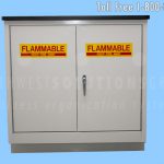 Lower cabinet flammable storage cabinetry clinics educational laborato
