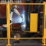 Machine guarding wire caging security