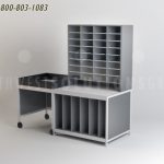 Mail room casework cabinets tables sorters ssg mr07 6 l sg