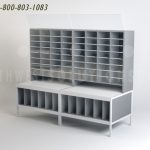 Mail room sorter tables cabinets casework ssg mr08 6 l sg
