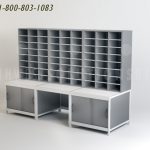 Mail sorter casework kits cabinets ssg mr09 7 l sg