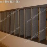 Mailroom millwork pass thru units mail room casework through wall sorter slots