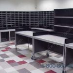 Mailroom wheels rolling tables dump rims mailcenter furniture slots organizers cubby shelves mail sorters tx ar ks ok tn