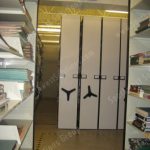 Manual high capacity rolling shelves storage shelves
