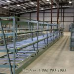 Manufacturing warehouse flow racks