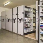 Material handling rolling storage shelving lean systems