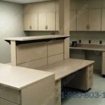 Medical casegoods moveable millwork casework workstations cabinets storage dallas austin oklahoma city houston little rock kansas