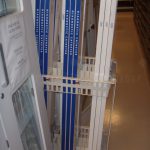 Medical catheter supplies storage carts