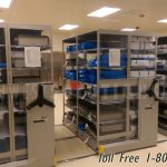 Medical mobile wire racks sterile core storage