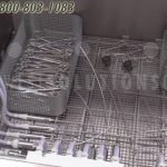 Medical surgical tool washer system disinfectant