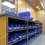 Medication bins shelving dispensary drug storage cabinets shelving moveable modular millwork gsa bbb