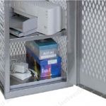 Mesh locker heavy duty storage cabinet