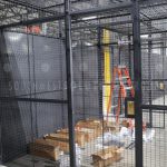 Mesh partition fences wire security storage cage