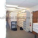 Metal file shelving office storage shelves