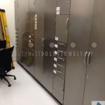 Metal modular millwork stainless steel cabinetry medical storage