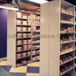 Metal office storage store room shelving