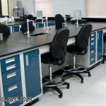 Metal steel lab furniture casework