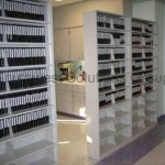 Metal video shelving storage shelves