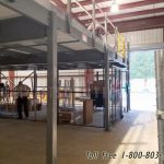 Mezzanine 2 story pre engineered work platforms