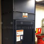 Mezzanine lift box lift steel machanical freestanding