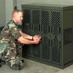 Military gsa weapon cabinet
