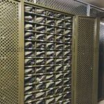 Military optical storage cabinet optic shelves