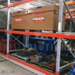 Mobile high density hand crank industrial racks warehouse storage