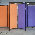 Mobile room dividers