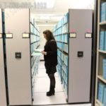 Mobile storage system vital records vault