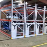 Mobile warehouse storage shelving racks